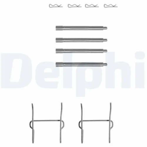 Zubehörsatz, Scheibenbremsbelag DELPHI LX0154 Bild Zubehörsatz, Scheibenbremsbelag DELPHI LX0154