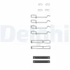 Zubehörsatz, Scheibenbremsbelag Vorderachse DELPHI LX0262 Bild Zubehörsatz, Scheibenbremsbelag Vorderachse DELPHI LX0262