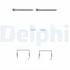 Zubehörsatz, Scheibenbremsbelag DELPHI LX0264 Bild Zubehörsatz, Scheibenbremsbelag DELPHI LX0264