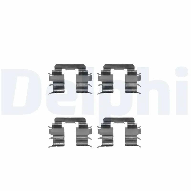 Zubehörsatz, Scheibenbremsbelag Vorderachse DELPHI LX0269