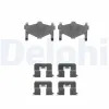 Zubeh&ouml;rsatz, Scheibenbremsbelag Hinterachse DELPHI LX0304