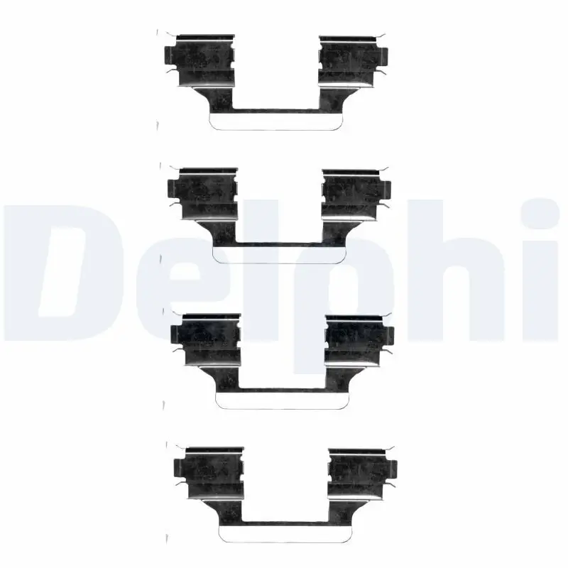 Zubehörsatz, Scheibenbremsbelag DELPHI LX0403