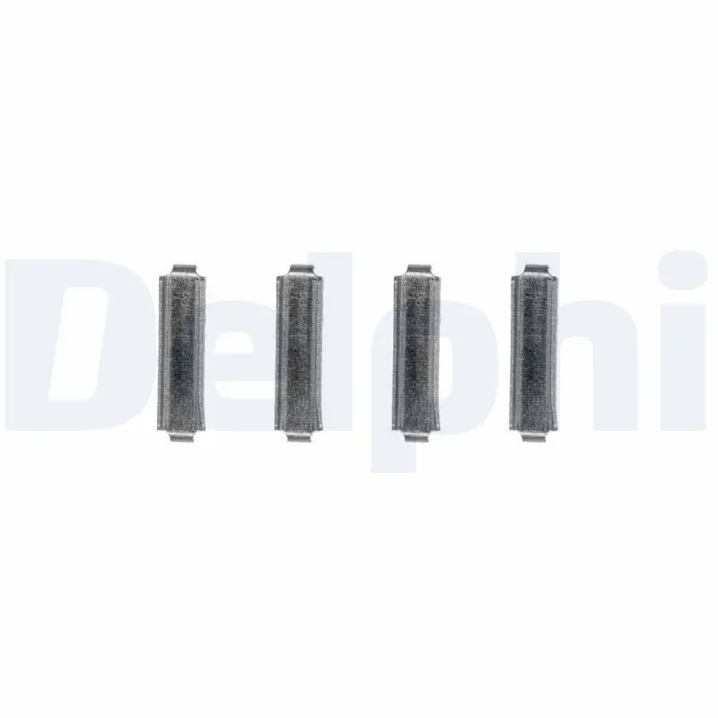 Zubehörsatz, Scheibenbremsbelag Vorderachse DELPHI LX0518