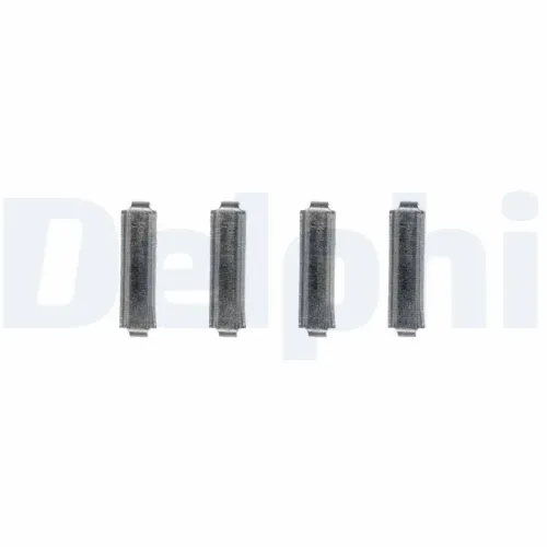 Zubehörsatz, Scheibenbremsbelag Vorderachse DELPHI LX0518 Bild Zubehörsatz, Scheibenbremsbelag Vorderachse DELPHI LX0518