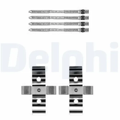 Zubehörsatz, Scheibenbremsbelag DELPHI LX0604 Bild Zubehörsatz, Scheibenbremsbelag DELPHI LX0604