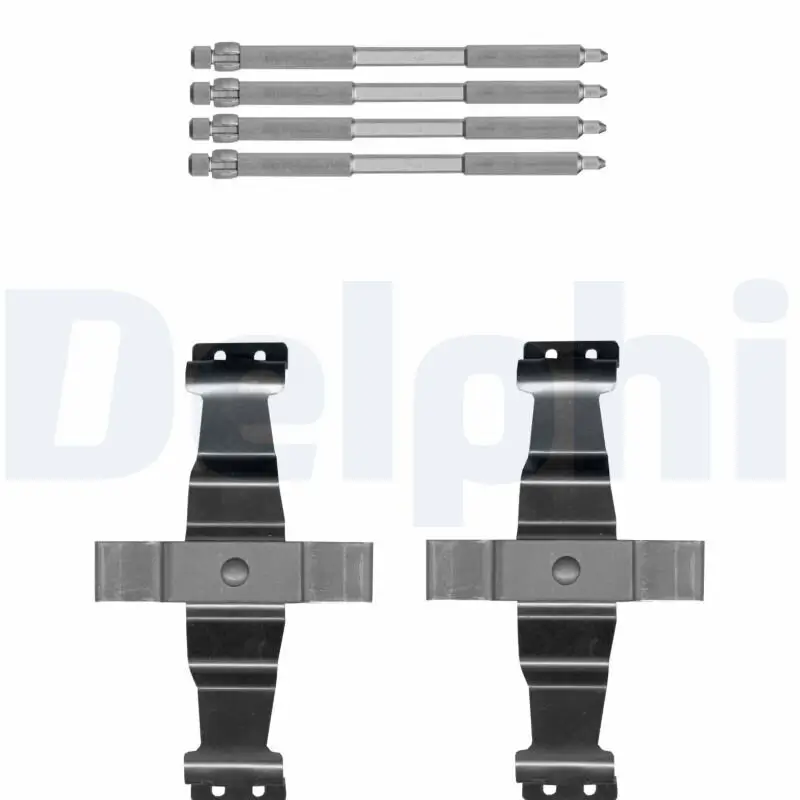 Zubehörsatz, Scheibenbremsbelag DELPHI LX0642