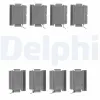 Zubehörsatz, Scheibenbremsbelag Hinterachse DELPHI LX0649 Bild Zubehörsatz, Scheibenbremsbelag Hinterachse DELPHI LX0649