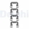 Zubehörsatz, Scheibenbremsbelag DELPHI LX0667 Bild Zubehörsatz, Scheibenbremsbelag DELPHI LX0667