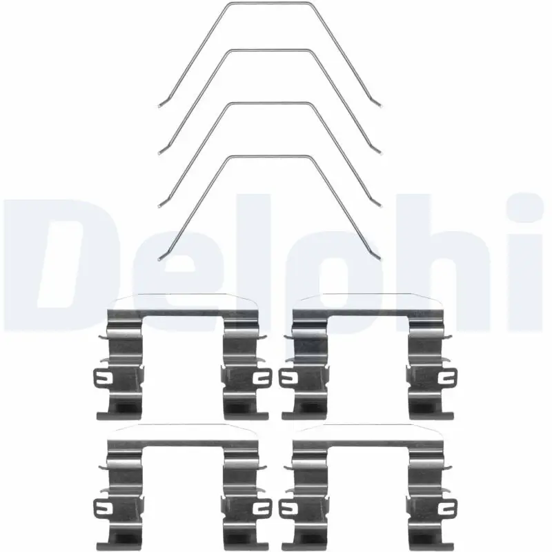 Zubehörsatz, Scheibenbremsbelag DELPHI LX0669