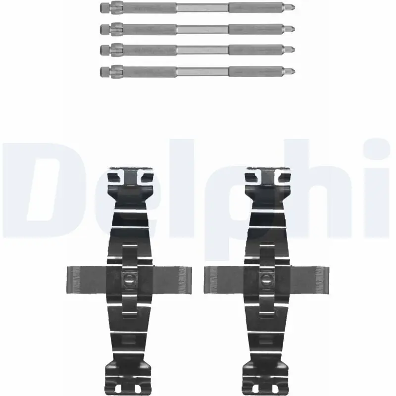 Zubehörsatz, Scheibenbremsbelag DELPHI LX0674