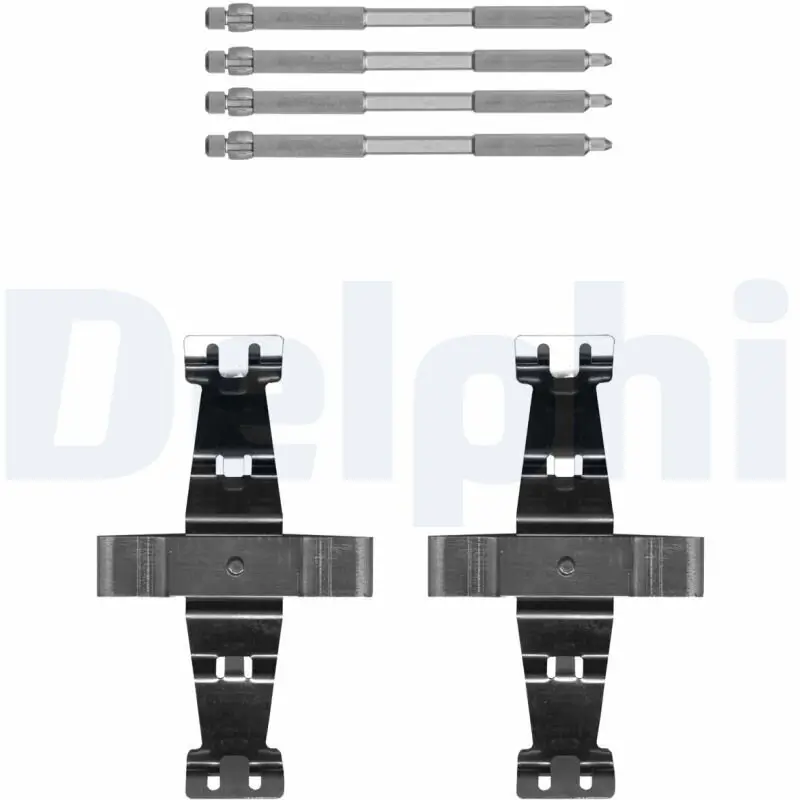 Zubehörsatz, Scheibenbremsbelag DELPHI LX0693