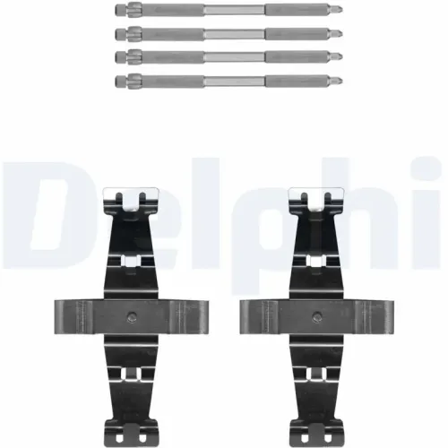 Zubehörsatz, Scheibenbremsbelag DELPHI LX0693 Bild Zubehörsatz, Scheibenbremsbelag DELPHI LX0693