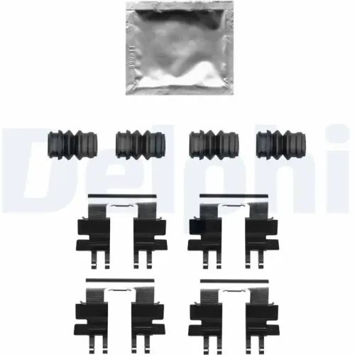 Zubehörsatz, Scheibenbremsbelag DELPHI LX0695 Bild Zubehörsatz, Scheibenbremsbelag DELPHI LX0695