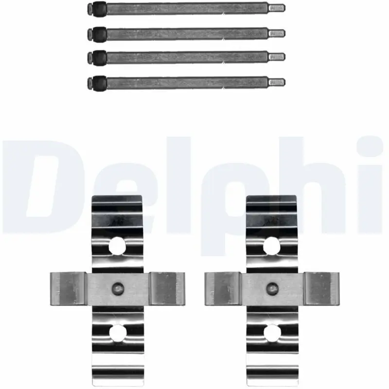 Zubehörsatz, Scheibenbremsbelag DELPHI LX0702