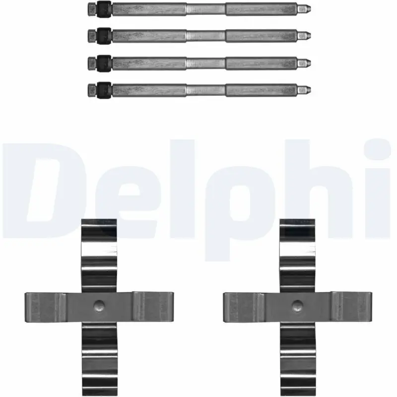 Zubehörsatz, Scheibenbremsbelag DELPHI LX0703