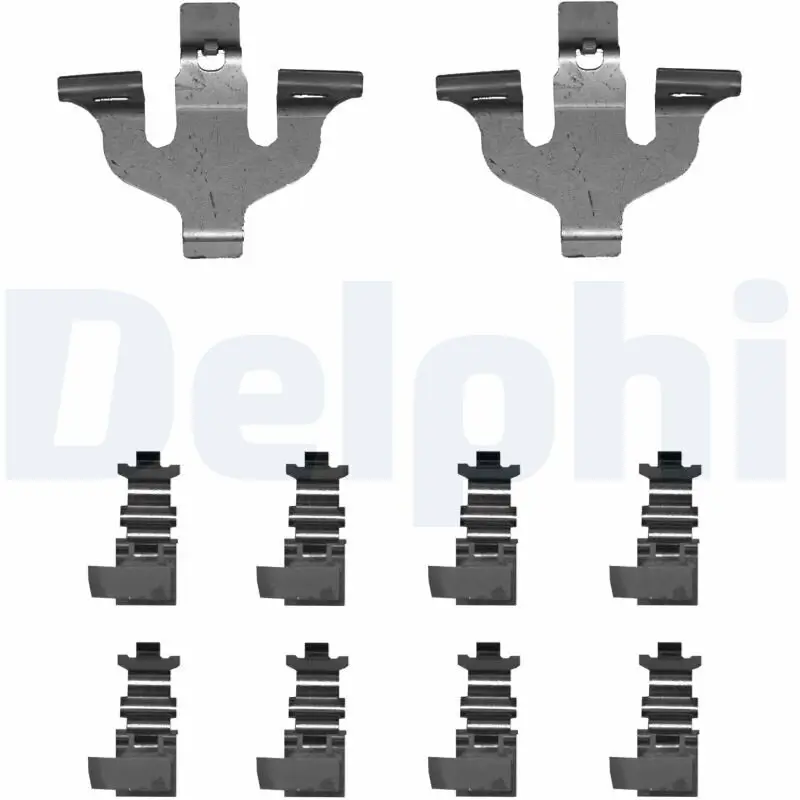 Zubehörsatz, Scheibenbremsbelag DELPHI LX0714