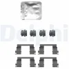 Zubehörsatz, Scheibenbremsbelag Hinterachse DELPHI LX0747 Bild Zubehörsatz, Scheibenbremsbelag Hinterachse DELPHI LX0747