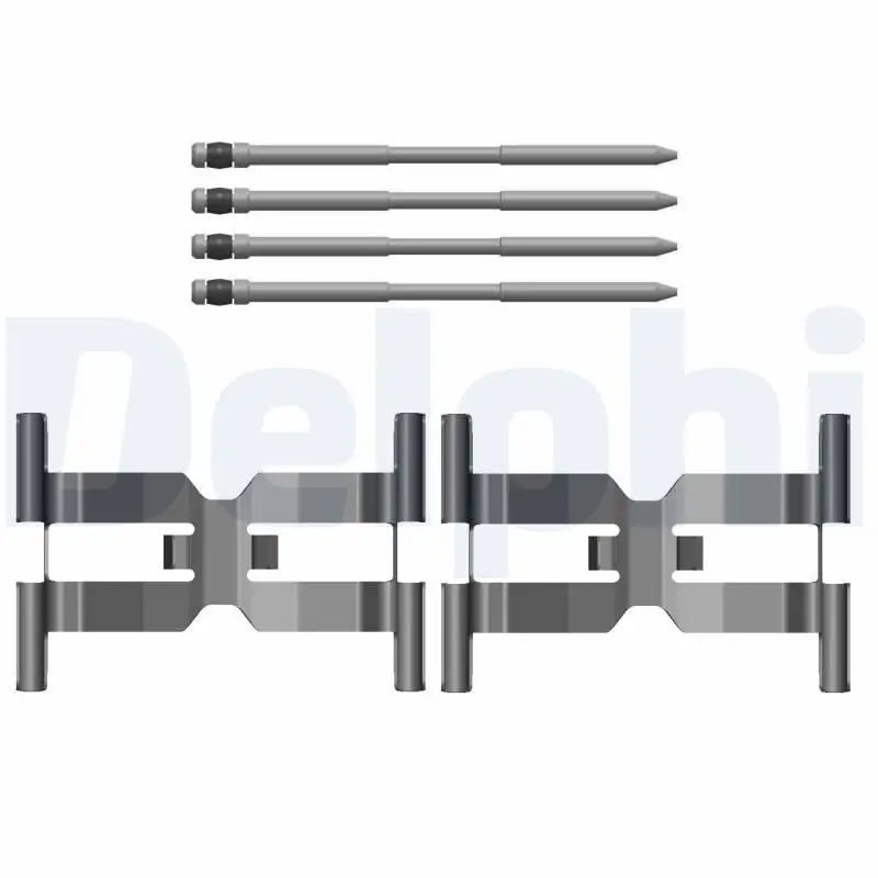 Zubehörsatz, Scheibenbremsbelag Vorderachse DELPHI LX0796