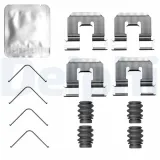 Zubehörsatz, Scheibenbremsbelag Hinterachse DELPHI LX0816