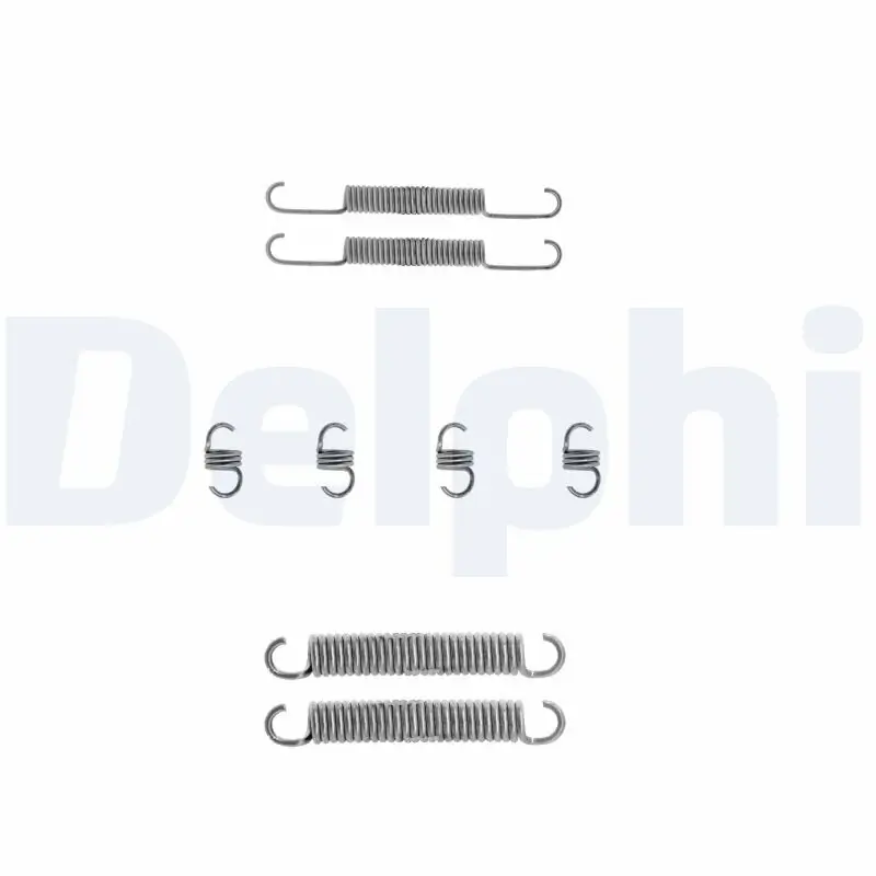 Zubehörsatz, Bremsbacken Hinterachse DELPHI LY1176