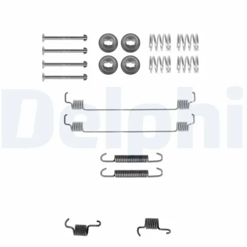 Zubehörsatz, Bremsbacken Hinterachse DELPHI LY1261 Bild Zubehörsatz, Bremsbacken Hinterachse DELPHI LY1261