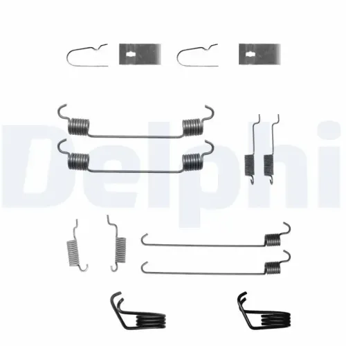 Zubehörsatz, Bremsbacken Hinterachse DELPHI LY1295 Bild Zubehörsatz, Bremsbacken Hinterachse DELPHI LY1295