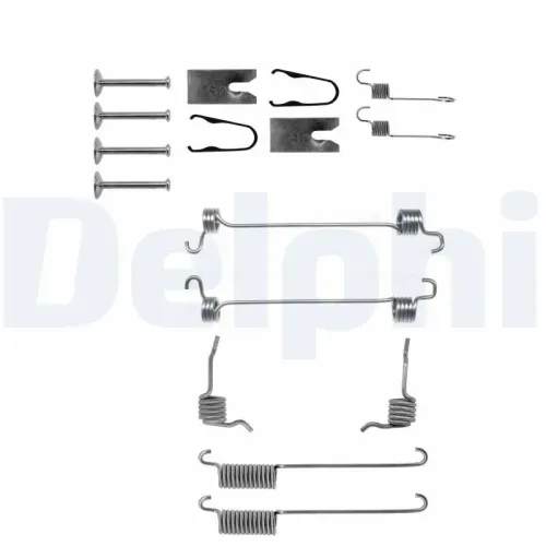 Zubehörsatz, Bremsbacken Hinterachse DELPHI LY1300 Bild Zubehörsatz, Bremsbacken Hinterachse DELPHI LY1300