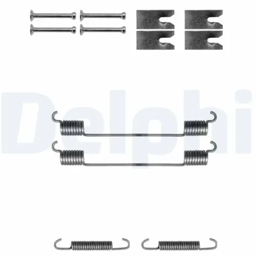 Zubehörsatz, Bremsbacken Hinterachse DELPHI LY1310 Bild Zubehörsatz, Bremsbacken Hinterachse DELPHI LY1310