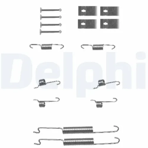 Zubehörsatz, Bremsbacken Hinterachse DELPHI LY1341 Bild Zubehörsatz, Bremsbacken Hinterachse DELPHI LY1341