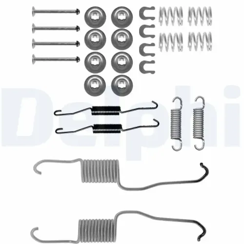 Zubehörsatz, Bremsbacken Hinterachse DELPHI LY1361 Bild Zubehörsatz, Bremsbacken Hinterachse DELPHI LY1361