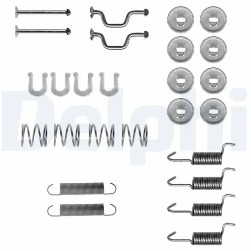Zubehörsatz, Feststellbremsbacken DELPHI LY1408 Bild Zubehörsatz, Feststellbremsbacken DELPHI LY1408