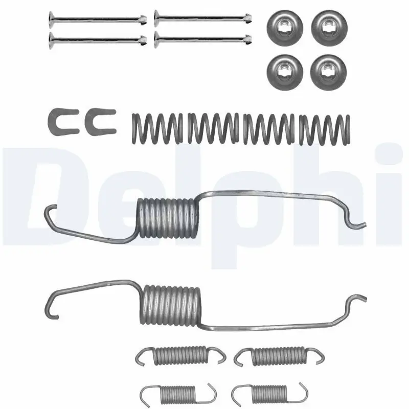 Zubehörsatz, Bremsbacken Hinterachse DELPHI LY1416