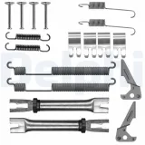 Zubehörsatz, Bremsbacken Hinterachse DELPHI LY1441