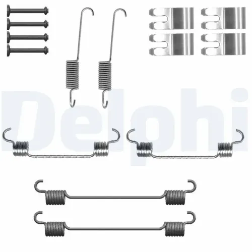 Zubehörsatz, Bremsbacken Hinterachse DELPHI LY1444 Bild Zubehörsatz, Bremsbacken Hinterachse DELPHI LY1444