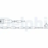 Warnkontakt, Bremsbelagverschleiß DELPHI LZ0107