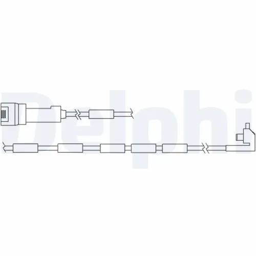 Warnkontakt, Bremsbelagverschleiß DELPHI LZ0107 Bild Warnkontakt, Bremsbelagverschleiß DELPHI LZ0107