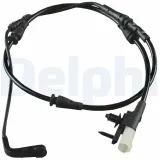 Warnkontakt, Bremsbelagverschleiß Hinterachse DELPHI LZ0260