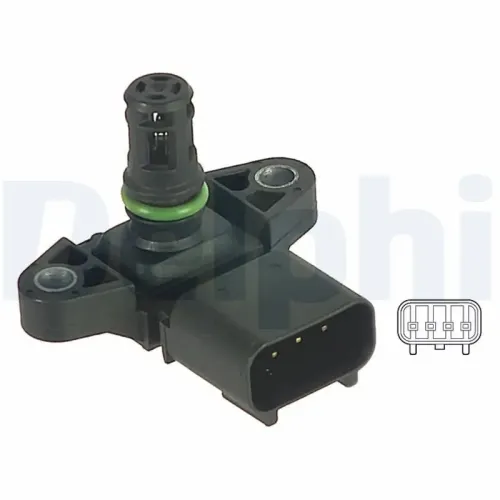 Sensor, Saugrohrdruck DELPHI PS10122 Bild Sensor, Saugrohrdruck DELPHI PS10122