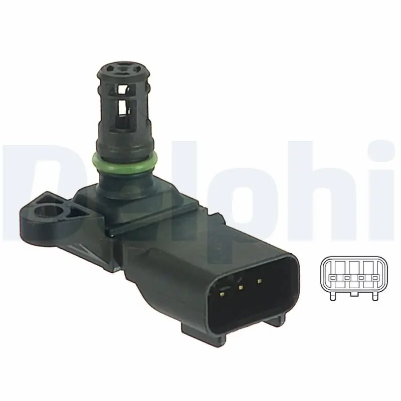 Sensor, Saugrohrdruck DELPHI PS10125