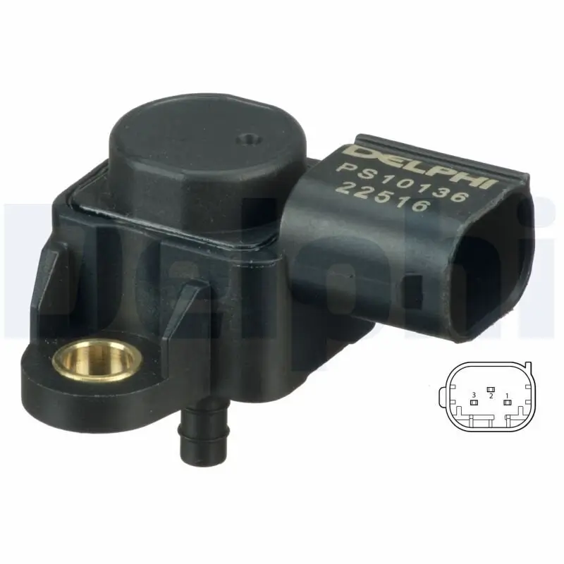 Sensor, Ladedruck DELPHI PS10136