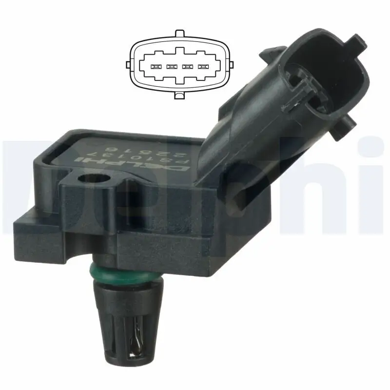 Sensor, Saugrohrdruck DELPHI PS10137