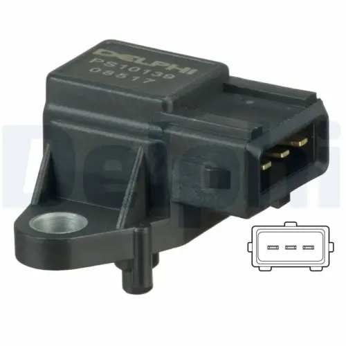 Sensor, Ladedruck DELPHI PS10139 Bild Sensor, Ladedruck DELPHI PS10139