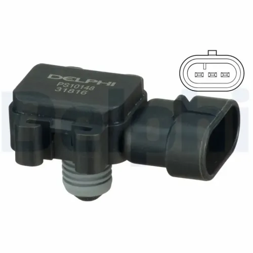 Sensor, Ladedruck DELPHI PS10148 Bild Sensor, Ladedruck DELPHI PS10148