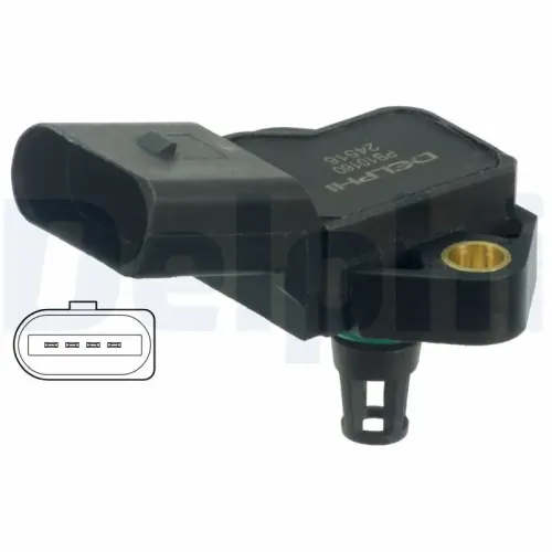 Sensor, Saugrohrdruck DELPHI PS10160 Bild Sensor, Saugrohrdruck DELPHI PS10160