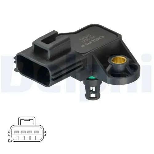 Sensor, Ladedruck DELPHI PS10227 Bild Sensor, Ladedruck DELPHI PS10227