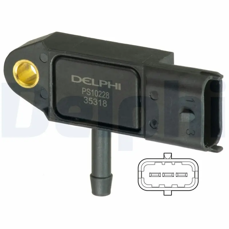 Sensor, Ladedruck DELPHI PS10228