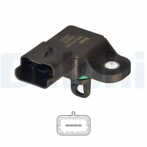 Sensor, Saugrohrdruck DELPHI PS20079-12B1 Bild Sensor, Saugrohrdruck DELPHI PS20079-12B1