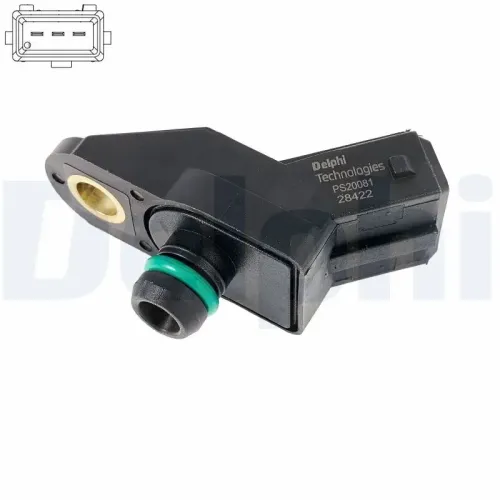 Sensor, Saugrohrdruck DELPHI PS20081-12B1 Bild Sensor, Saugrohrdruck DELPHI PS20081-12B1