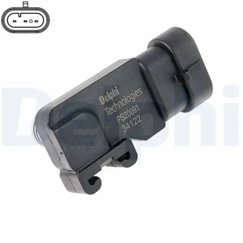 Sensor, Saugrohrdruck DELPHI PS20091-12B1 Bild Sensor, Saugrohrdruck DELPHI PS20091-12B1