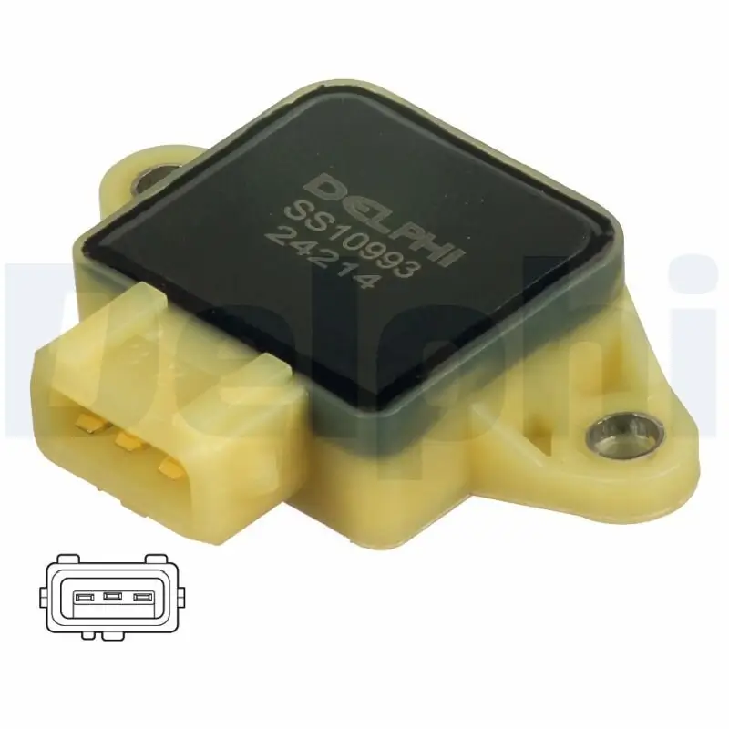 Sensor, Drosselklappenstellung DELPHI SS10993-12B1